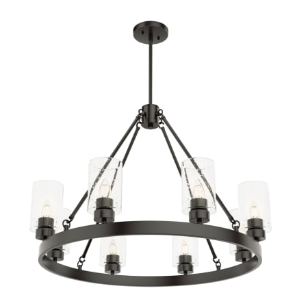 A large image of the Hunter Hartland 32 Chandelier Noble Bronze