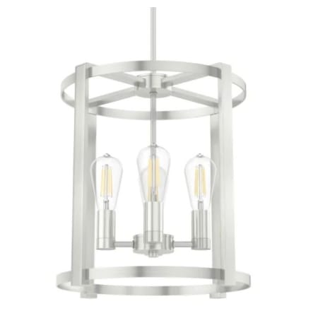 A large image of the Hunter Astwood 16 Pendant Brushed Nickel