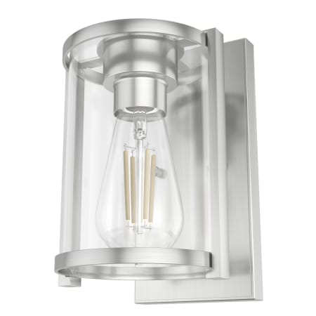 A large image of the Hunter Astwood 7 Sconce Brushed Nickel