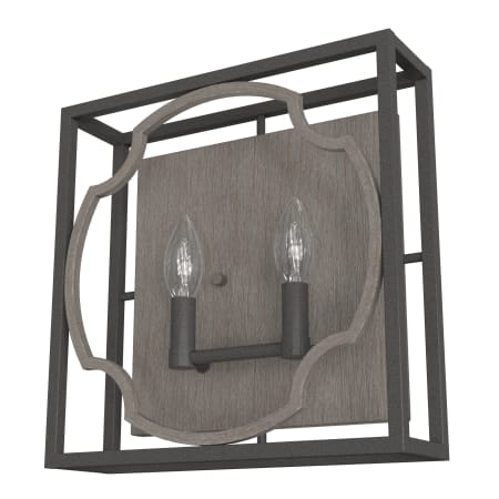 A large image of the Hunter Stone Creek 13 Sconce Noble Bronze