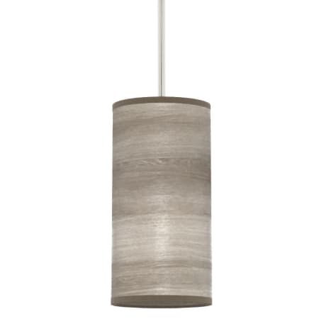 A large image of the Hunter Solhaven 6 Pendant Light Gray Oak