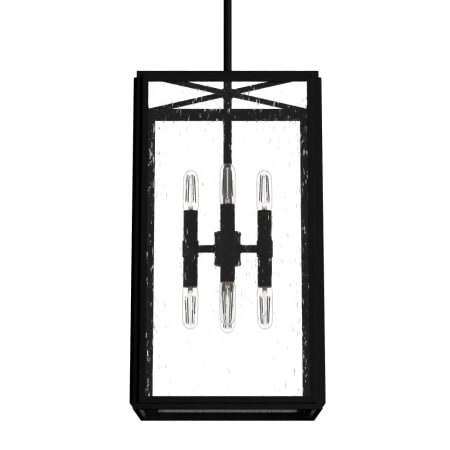 A large image of the Hunter Felippe 12 Pendant Natural Iron