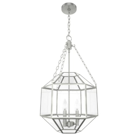 A large image of the Hunter Indria 13 Pendant Brushed Nickel