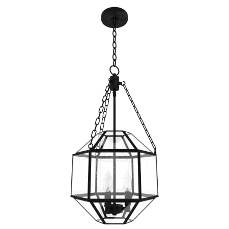 A large image of the Hunter Indria 16 Pendant Rustic Iron