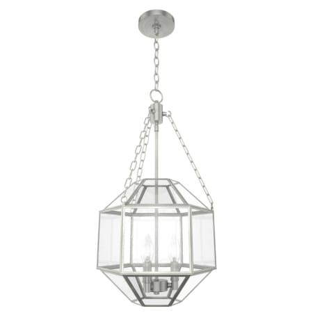 A large image of the Hunter Indria 16 Pendant Brushed Nickel