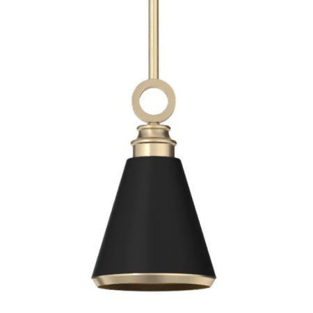 A large image of the Hunter Klein 6 Pendant FMB Alturas Gold