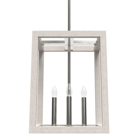 A large image of the Hunter Squire Manor 12 Pendant Chrome