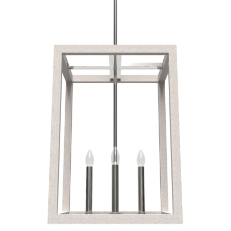 A large image of the Hunter Squire Manor 15 Pendant Chrome