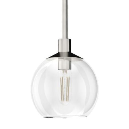 A large image of the Hunter Xidane 6 Pendant Brushed Nickel