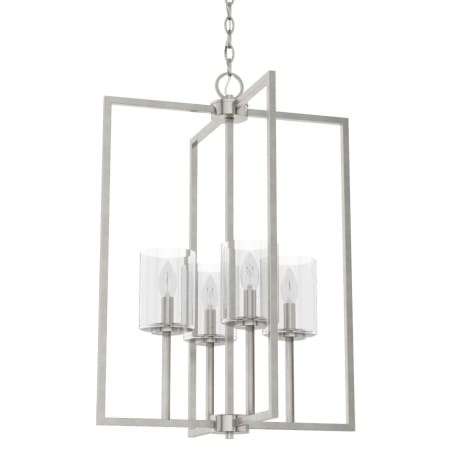 A large image of the Hunter Kerrison 19 Pendant Brushed Nickel