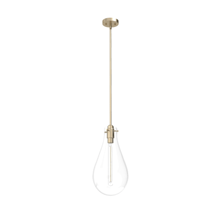 A large image of the Hunter Lundin 11 Pendant Palm Gold