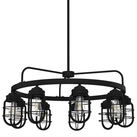 A large image of the Hunter Starklake 35 Chandelier Natural Iron