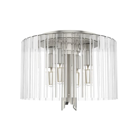 A large image of the Hunter Gatz 10 Ceiling Brushed Nickel