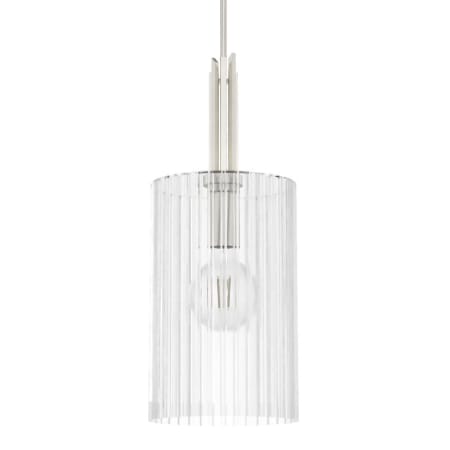 A large image of the Hunter Gatz 25 Pendant Brushed Nickel