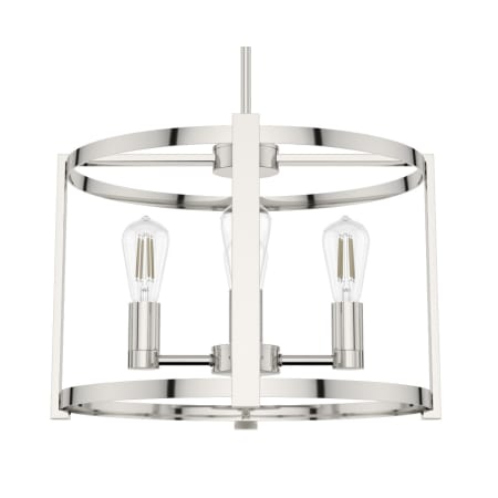 A large image of the Hunter Astwood 18 Pendant Polished Nickel