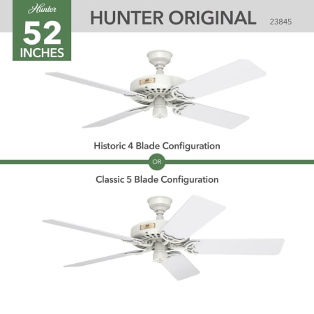 A large image of the Hunter Original Hunter 23845 Original Main Image