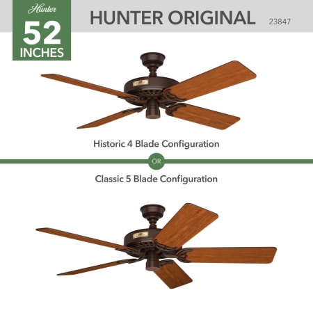 A large image of the Hunter Original Hunter 23847 Original Main Image