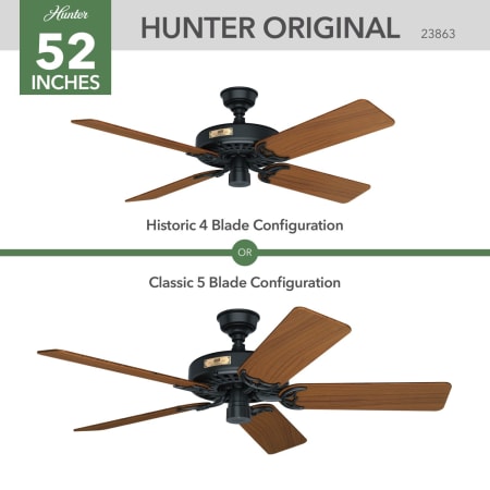 A large image of the Hunter Original Hunter 23863 Original Main Image