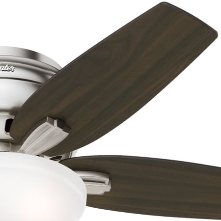 A large image of the Hunter Newsome 42 Low Profile Hunter 51082 Fan Blade Finish