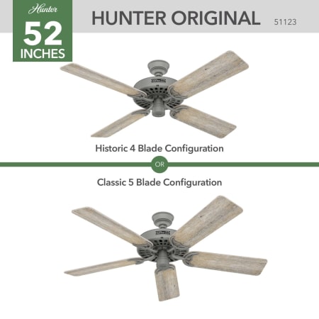 A large image of the Hunter Original Hunter 51123 Original Main Image
