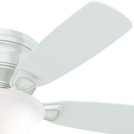 A large image of the Hunter Low Profile 48 Plus Hunter 52062 Low Profile Fan Blade Finish 1
