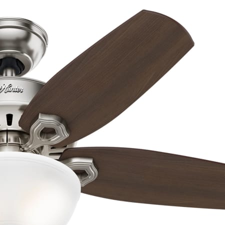 A large image of the Hunter Builder Small Room Bowl Hunter 52219 Builder Fan Blade Finish 1