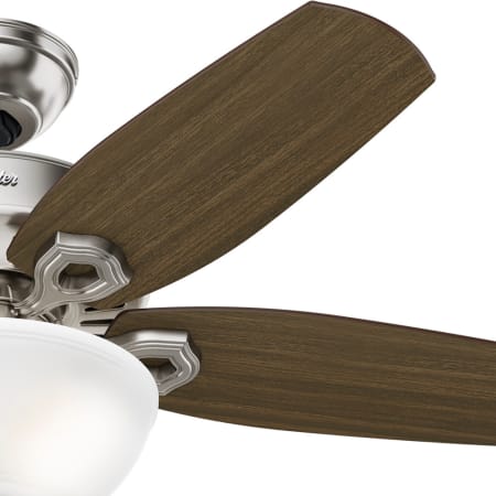 A large image of the Hunter Builder Small Room Bowl Hunter 52219 Builder Fan Blade Finish 2
