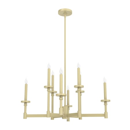 A large image of the Hunter Briargrove 30 Chandelier Alternate View