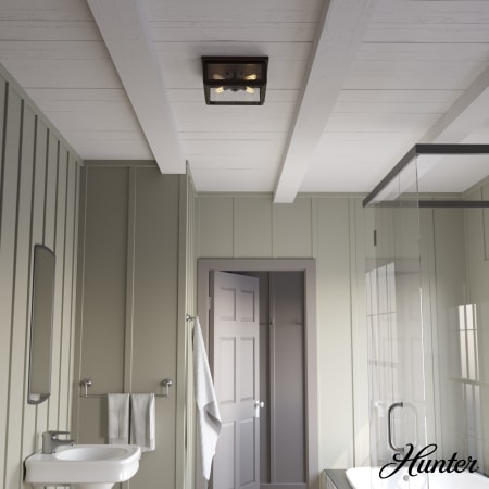 A large image of the Hunter Felippe 12 Ceiling Alternate Image
