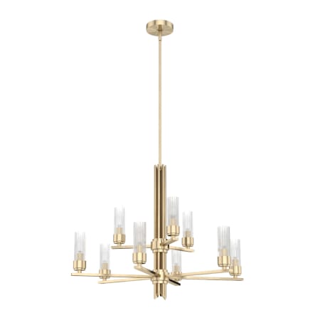 A large image of the Hunter Gatz 30 Chandelier Alternate Image