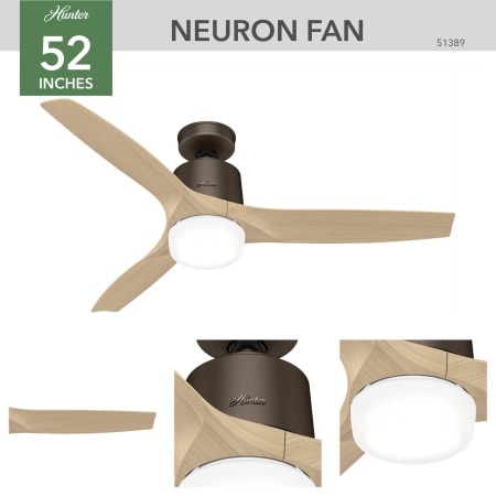 A large image of the Hunter Neuron 52 LED Alternate Image