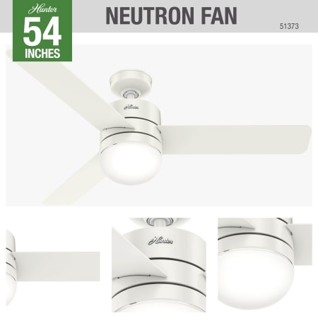 A large image of the Hunter Neutron 54 LED Alternate Image