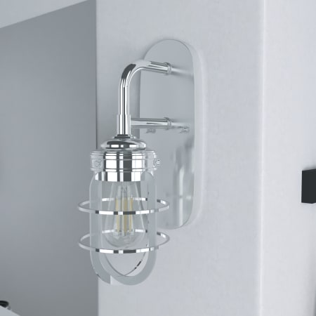 A large image of the Hunter Starklake 6 Sconce Alternate View