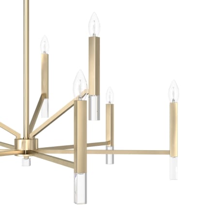 A large image of the Hunter Sunjai Two-Tier 40 Chandelier Alternate Image