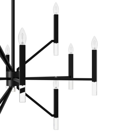 A large image of the Hunter Sunjai Two-Tier 40 Chandelier Alternate Image