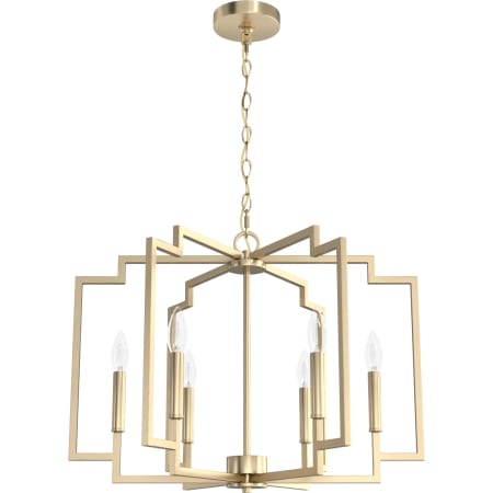 A large image of the Hunter Zoanne 24 Chandelier Alternate Image