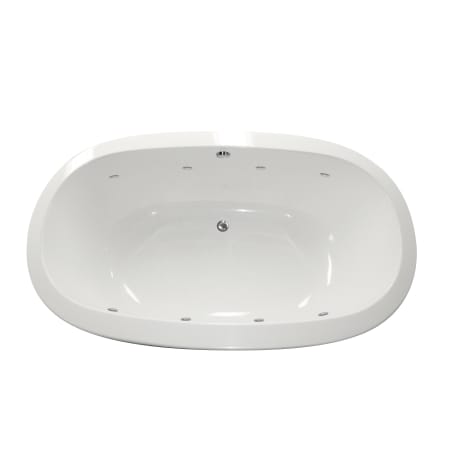 A large image of the Hydrosystems COR6645SWP Polished White