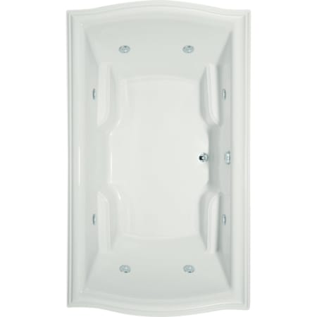 A large image of the Hydrosystems DEB7242ATA-WHI White