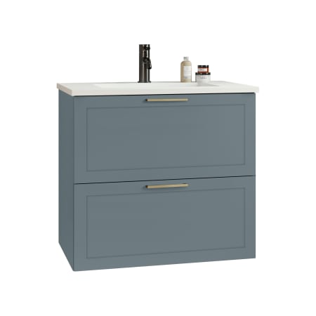 A large image of the ICO Bath BR1001 Steel Blue