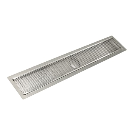 A large image of the Infinity Drain FFAS 12542 Polished Stainless