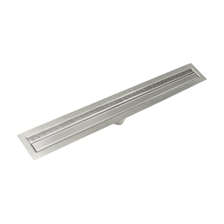 A large image of the Infinity Drain FFAS 2536 Polished Stainless