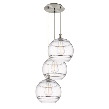 A large image of the Innovations Lighting 113B-3P-41-19 Rochester Pendant Alternate Image