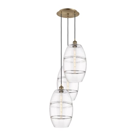 A large image of the Innovations Lighting 113B-3P-56-17 Vaz Pendant Alternate Image