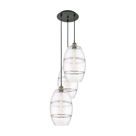 A large image of the Innovations Lighting 113B-3P-56-17 Vaz Pendant Alternate Image