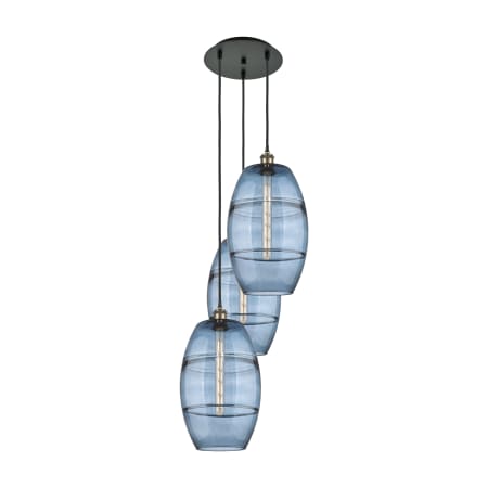 A large image of the Innovations Lighting 113B-3P-56-17 Vaz Pendant Alternate Image