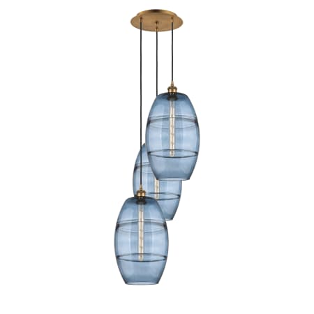 A large image of the Innovations Lighting 113B-3P-56-17 Vaz Pendant Alternate Image