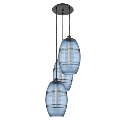 A large image of the Innovations Lighting 113B-3P-56-17 Vaz Pendant Alternate Image