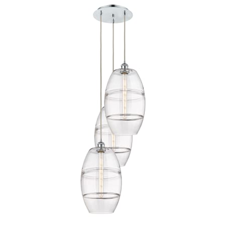 A large image of the Innovations Lighting 113B-3P-56-17 Vaz Pendant Alternate Image