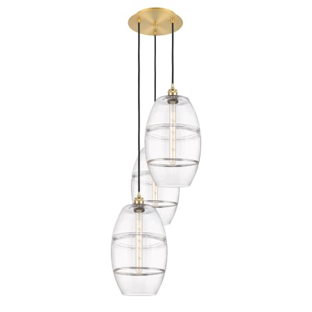 A large image of the Innovations Lighting 113B-3P-56-17 Vaz Pendant Alternate Image