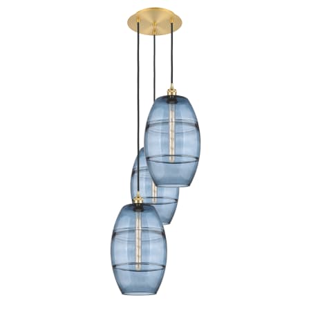 A large image of the Innovations Lighting 113B-3P-56-17 Vaz Pendant Alternate Image